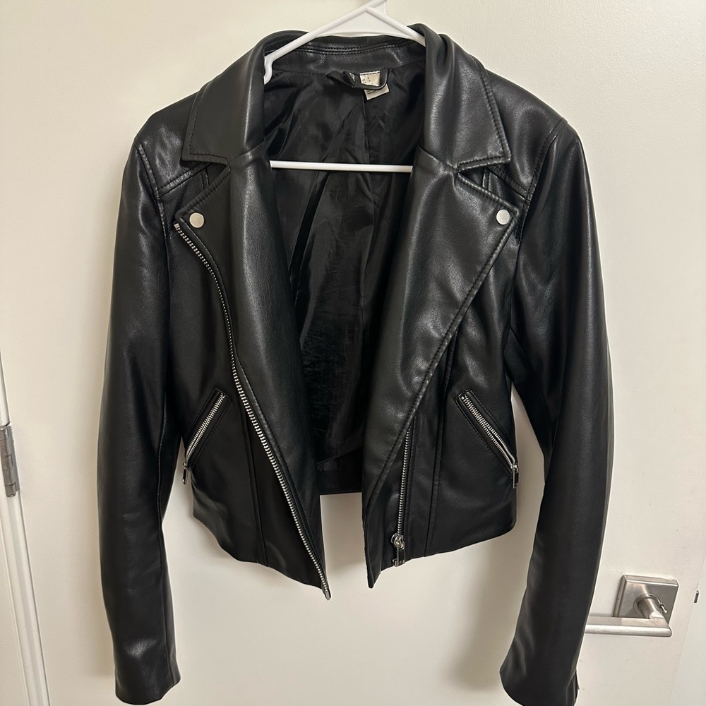 Faux Leather Jacket